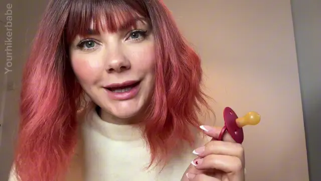 Poster: Yourhikerbabe – Pacifier Cum Sucking
