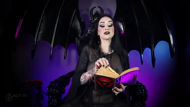 Poster: Satanatrix – Lady Vi – Sin Hunger and Human Nature – Devotional Masturbation Ritual